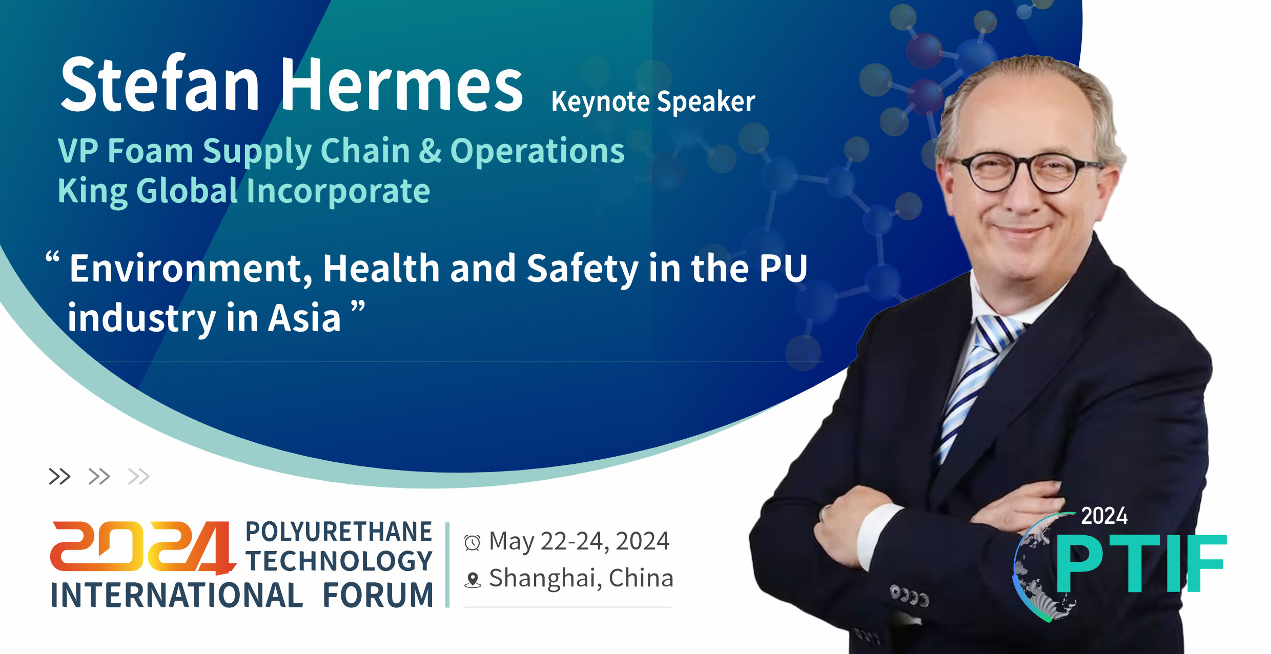 Polyurethane Technology International Forum 2024 to Welcome Keynote Speaker Stefan Hermes